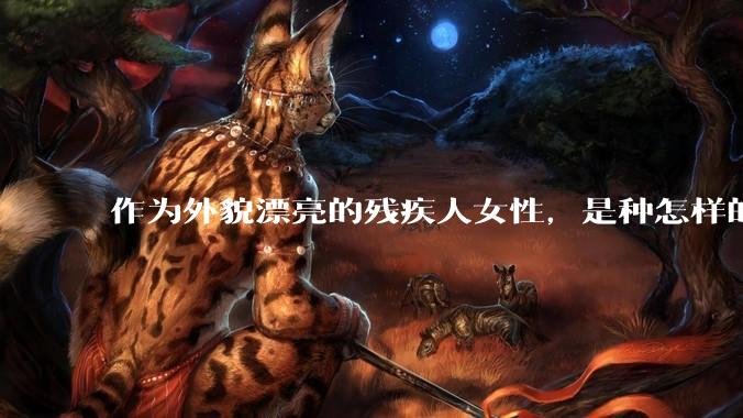 作为外貌漂亮的残疾人女性，是种怎样的体验？